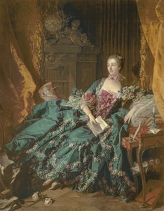 Madame de Pompadour, 1756 da François Boucher